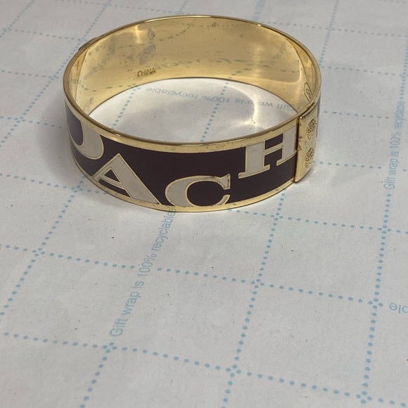 Vintage COACH bangle Bracelet - Picture 3 of 7